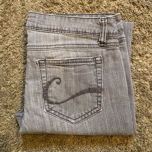 Candies Gray Jeans size 9
